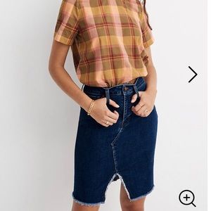 Madewell Denim Skirt